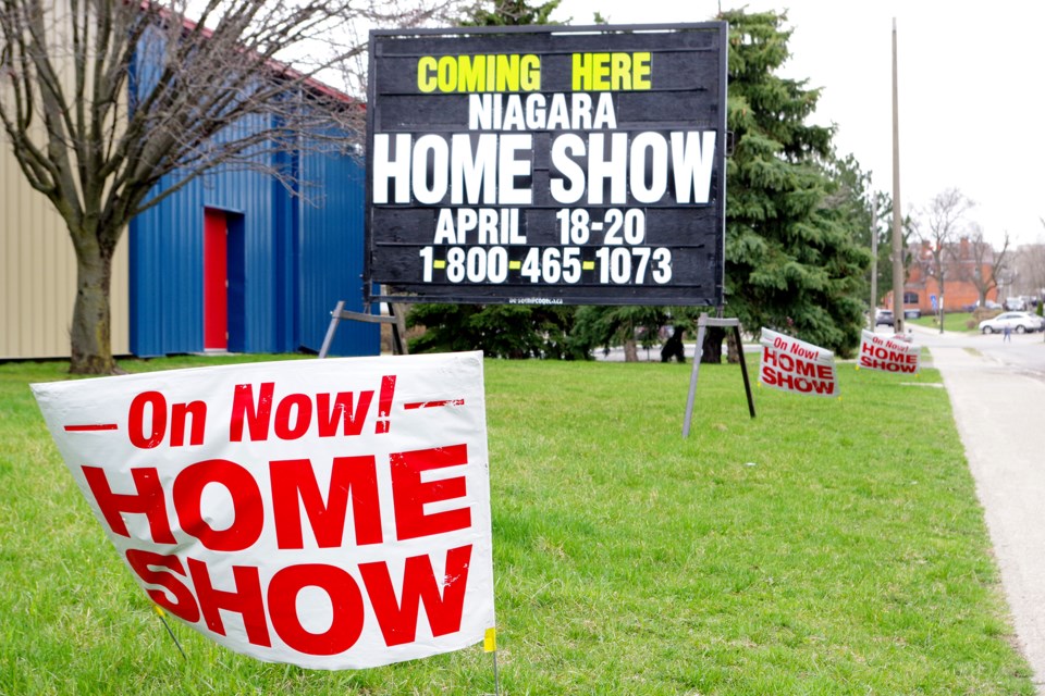 The Niagara Lifestyle Spring Home Show is on through tomorrow at Thorold's Frank Doherty arena. Bob Liddycoat / Thorold News