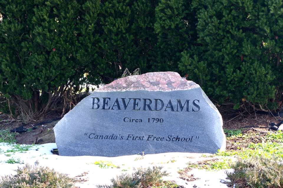 beaverdams-plaque