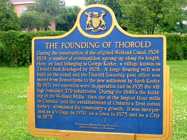 founding of thorold