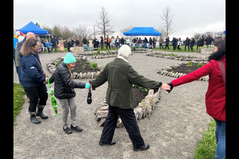 On Saturday afternoon, the Indigenous Unity Garden at Mel Swart Park was officially unveiled.