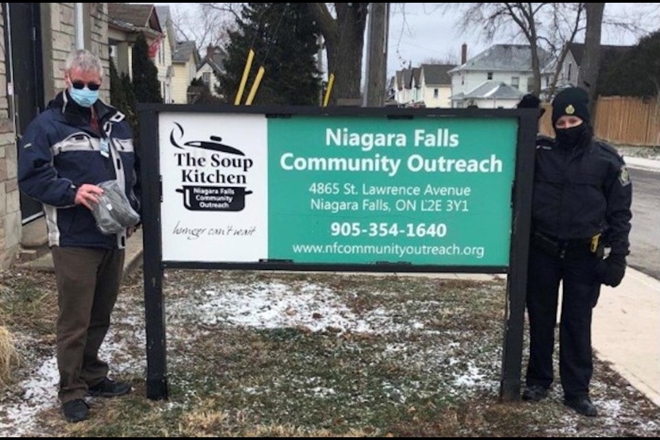 Niagara Regional Police Socks for Change initiative