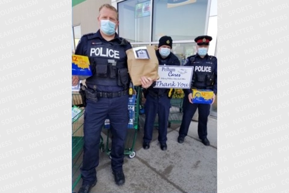 The Niagara Regional Police Service held its annual Spring Food Drive recently.