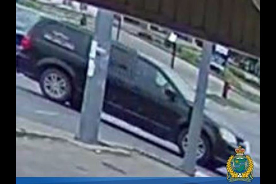 Suspect vehicle in May 23, 2021 robbery investigation