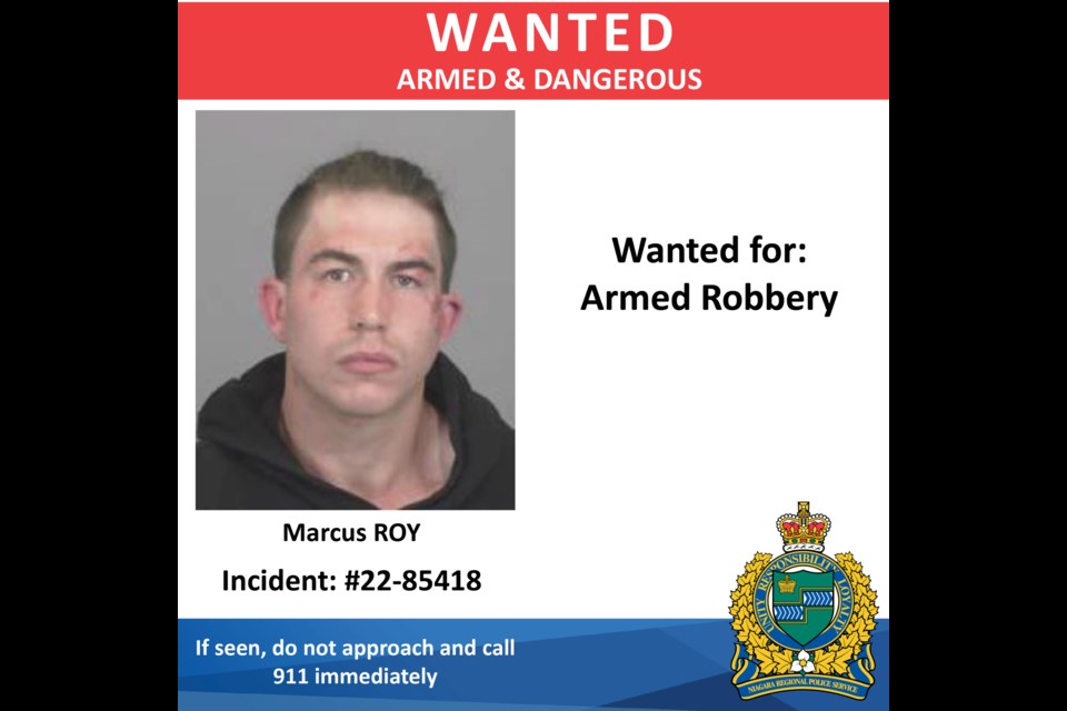 Police are looking for this suspect following an armed robbery in Grimsby. 
