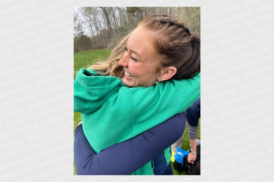 Thorold athlete Gates MacPherson placed first at the 2023 NCAA CCC Outdoor Track and Field Championships in Wenham, Mass. on April 29.