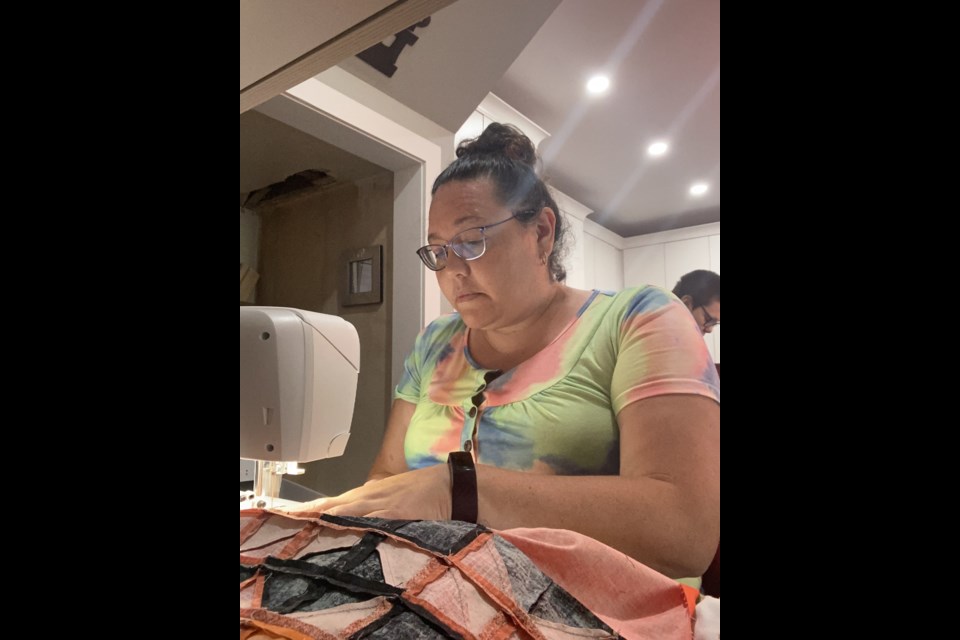 Missanabie Cree First Nation member Vanessa Génier, who lives in Timmins, has been quilting for over 30 years.