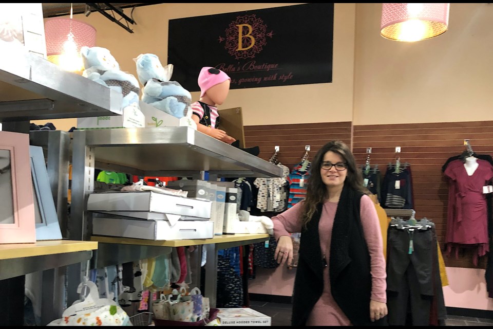 Holly Doyon, owner of Bella’s Boutique, is pleased to have the store up and running in its new location on Pine St. South. She said the move was necessary so the business could grow. Wayne Snider for TimminsToday.