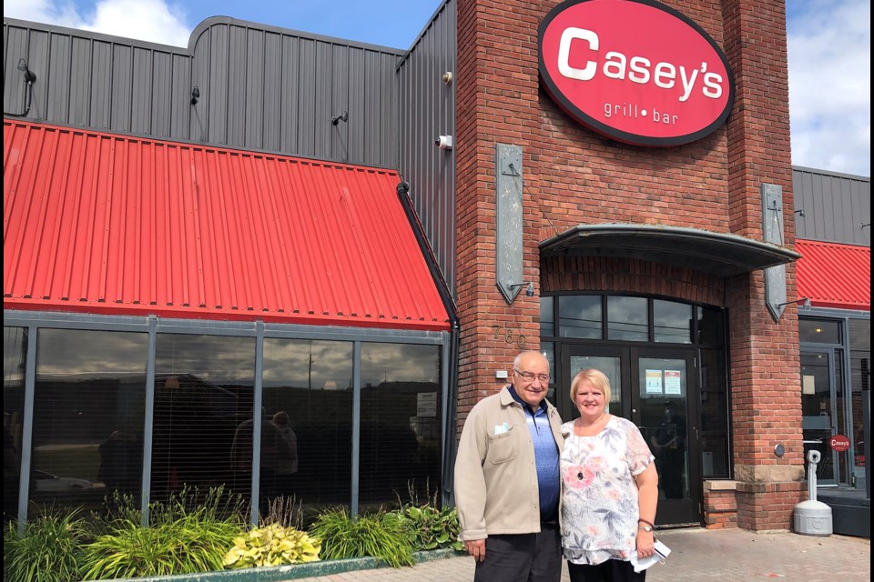 Come February, Brian and Sylvia Reid will have owned and operated Casey's in Timmins for 38 years.