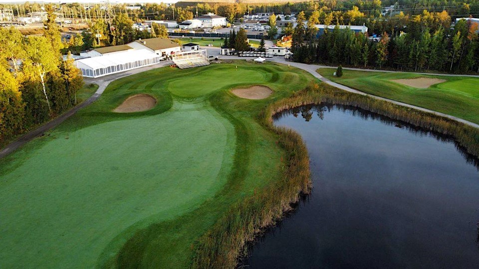 Hollinger golf aerial