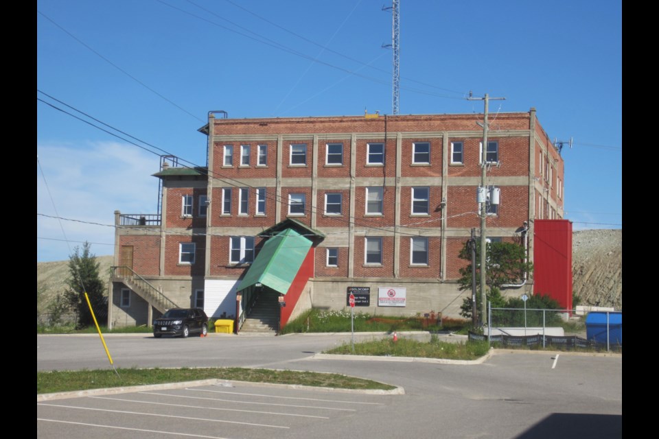 The historic Hollinger Mine office building, which has stood for over a century is slated for demolition in the summer of 2018. Andrew Autio for TimminsToday                               