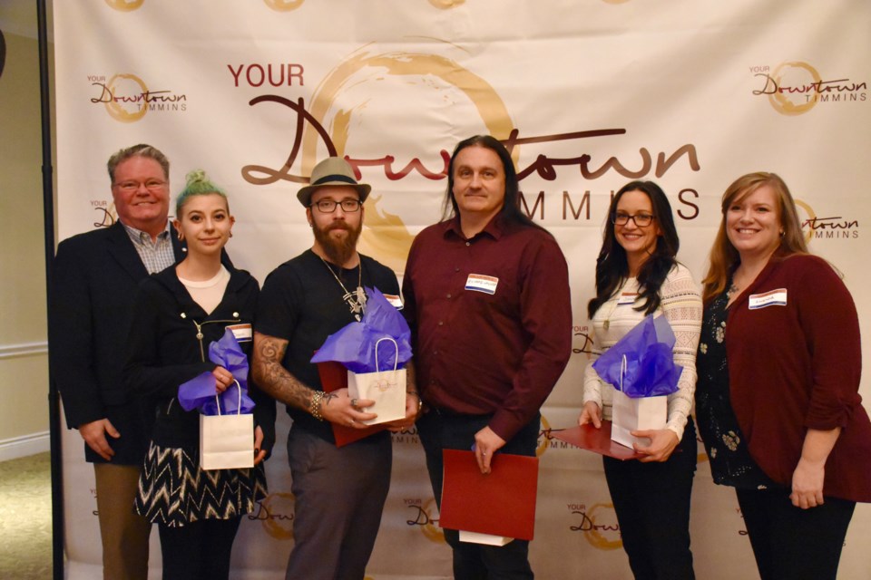 Six new businesses were recognized for opening downtown Timmins. Maija Hoggett/TimminsToday