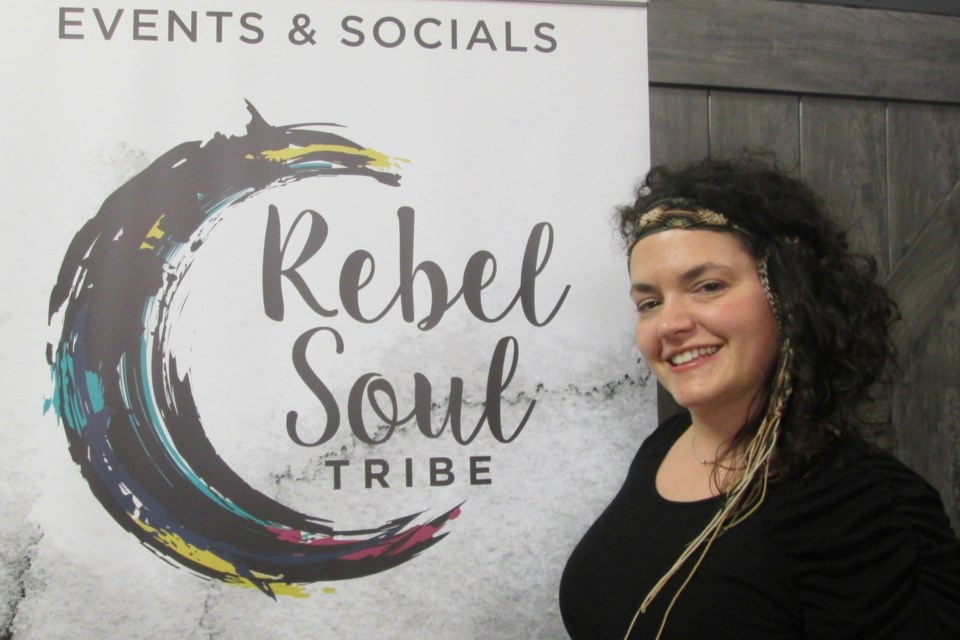 Sylvie Lamothe owns and operates Rebel Soul Tribe. The Timmins business organizes fun, creative activities such as Paint and Sip, allowing participants to unwind and connect with new friends. Wayne Snider for Timmins Today