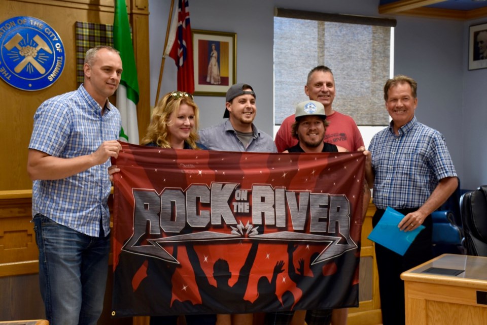 Mayor George Pirie has proclaimed July 22 - 29 as Rock on the River Week in Timmins. Maija Hoggett/TimminsToday