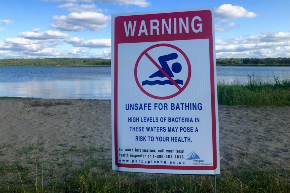 2019-07-30 Porcupine Lake unsafe MH