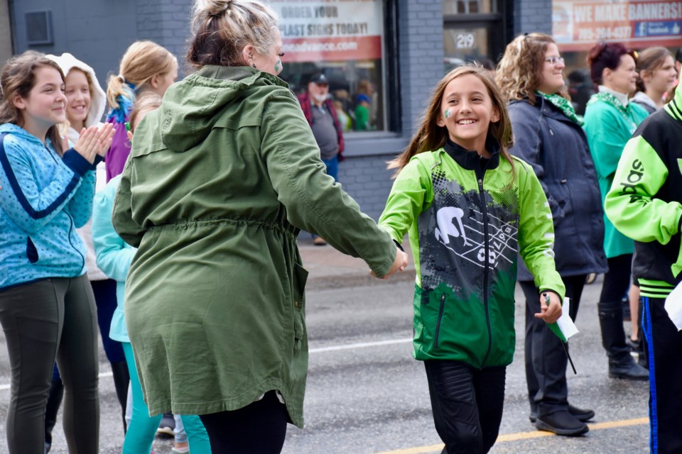 Hundreds of students from local French schools turned up at city hall to celebrate Le Jours des Franco-Ontariens and Franco-Ontariennes. To mark the event, there was a flag-raising, as well as a performance from Celeste Levis, who is releasing an album — Donne-moi le temps —at Ecole secondaire catholique Theriault tonight at 8 p.m. Maija Hoggett/TimminsToday