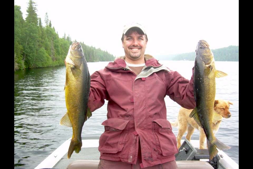 Northern Ontario Walleye Trail (NOWT) Pro Steven Guillemette. Photo provided          