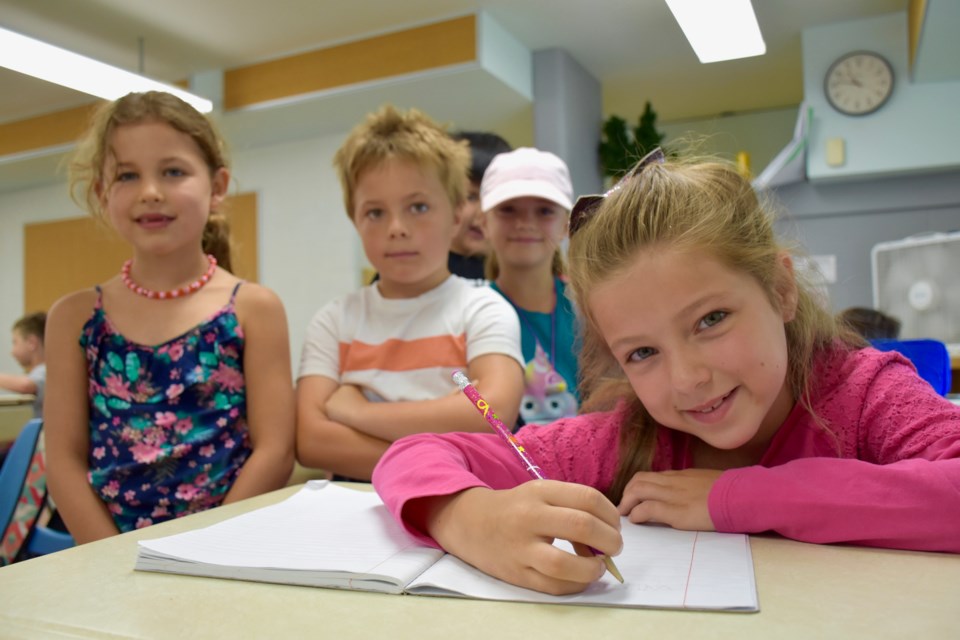 Students in District School Board Ontario North East's three-week summer literacy program are writing their own news stories. Maija Hoggett/TimminsToday
