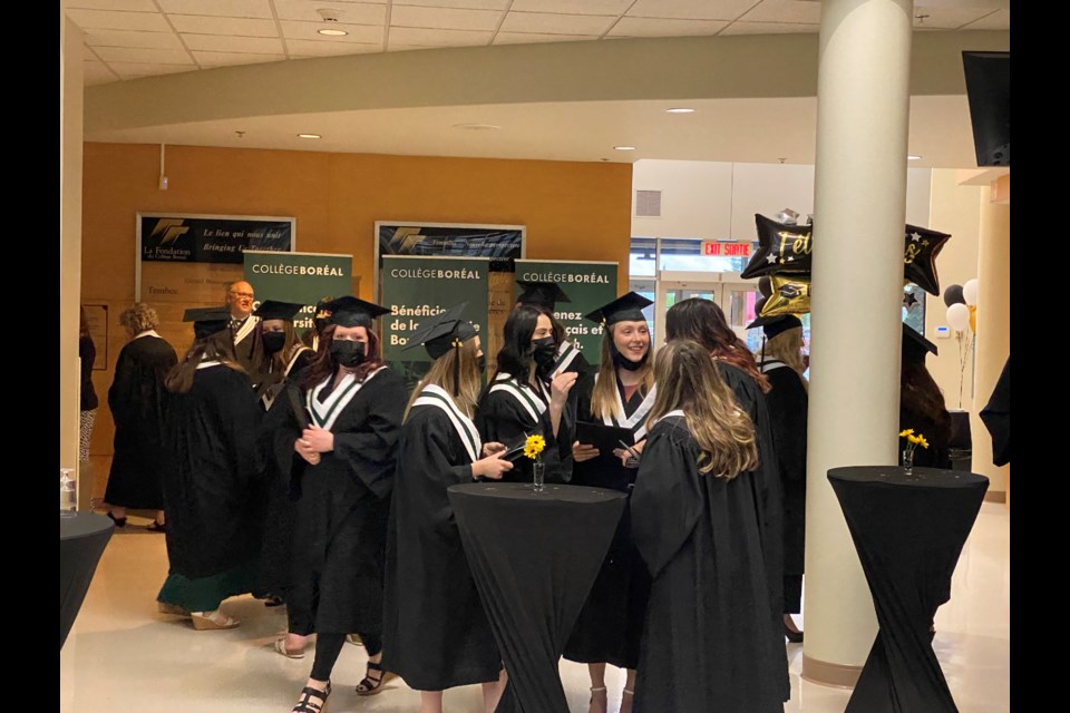 College Boreal Timmins recently held its ceremony for the 42 graduates.