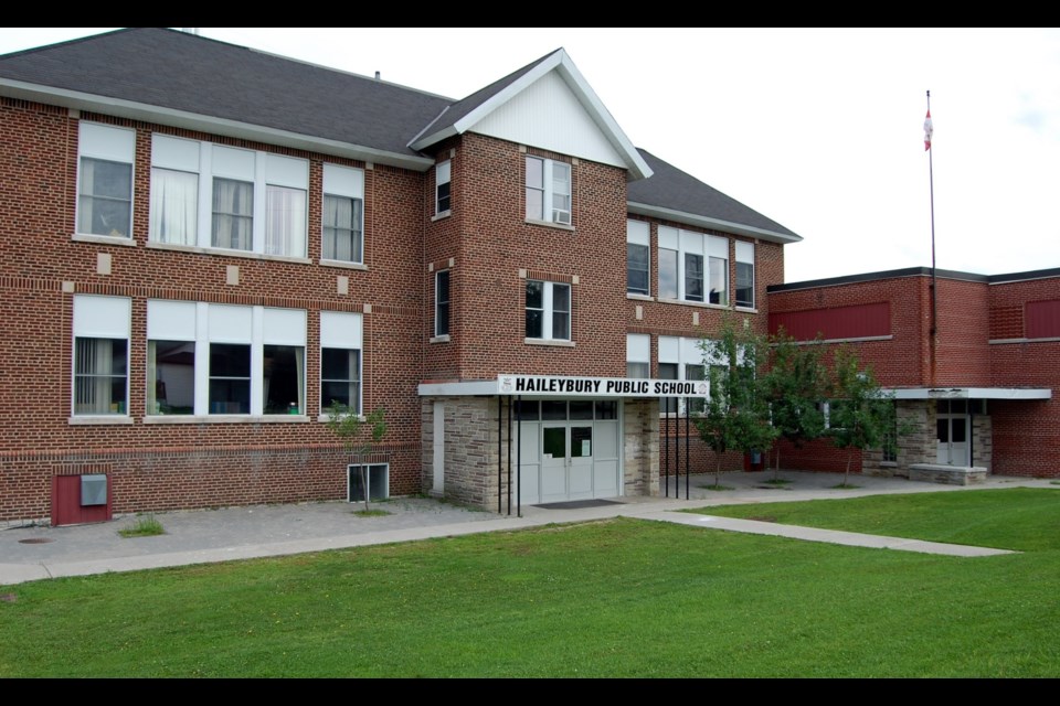 Haileybury Public School a JK to Grade six school in Temiskaming Shores will close on June 30, 2016 after vote by DSBONE School Board Trustees