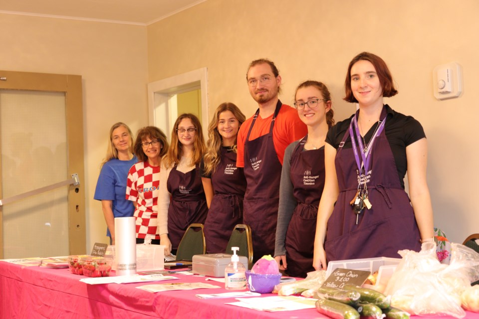 The Schumacher Croatian Society presented its second Afternoon Social. From left to right, Darlene Polowy, Kathy Vukobratic, Hailey Goldstone, Sarah Delli Quadri, Josy Bentz, Emma Perratt, and Emely Roy. 