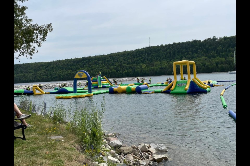 Splash N Go Adventure Park's bringing its floating obstacle course to Big Water Campground in Timmins Aug. 6-31.