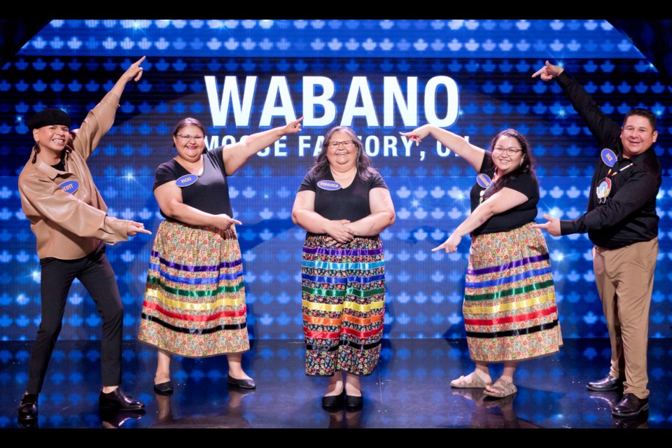 Family Feud Canada -Season 4
will feature the Wabano family from Moose Factory on Dec. 12