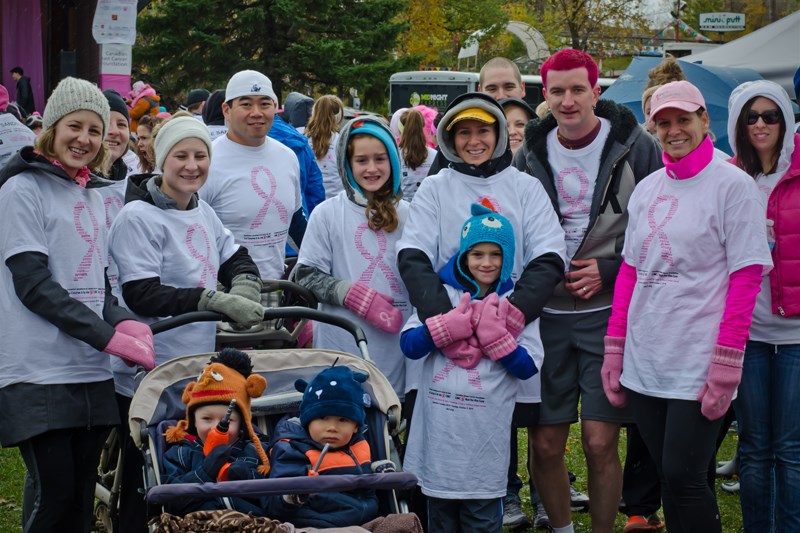 Over 300 runners and participants came together to raise over $100,000 for the CIBC Run for the Cure in the hopes of having a future without breast cancer.