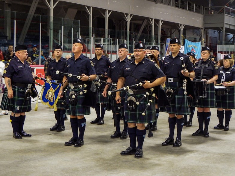 Timmins Police Pipes and Drums. Jennifer Massie for TimminsToday
