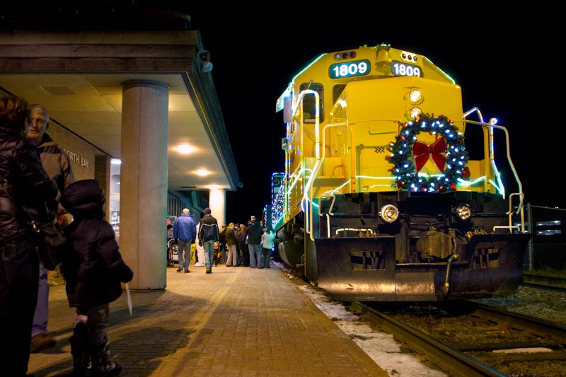 Ontario Northland Christmas Train brings cheer and 5,500 for charity
