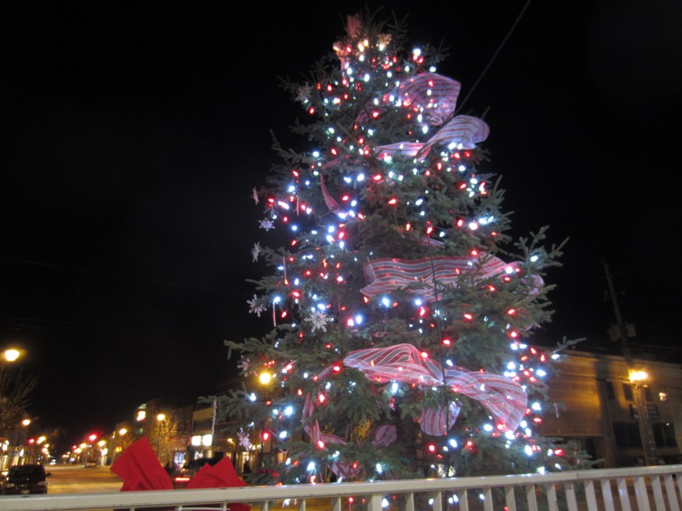 Bus Station Christmas Tree