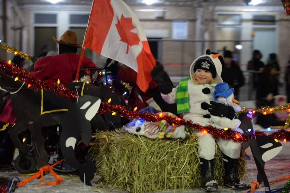 With a theme of Christmas Around the World, there were more than 50 entries in the 2017 Santa Claus Parade downtown Timmins. People lined the streets to catch a glimpse of Saint Nick Nov. 18. Maija Hoggett/TimminsToday