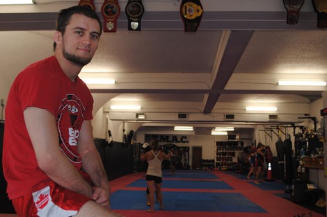 Matthew Poulin, 34, athlete and owner of Total Martial Centre, has lived with Crohn's for more than 19 years.