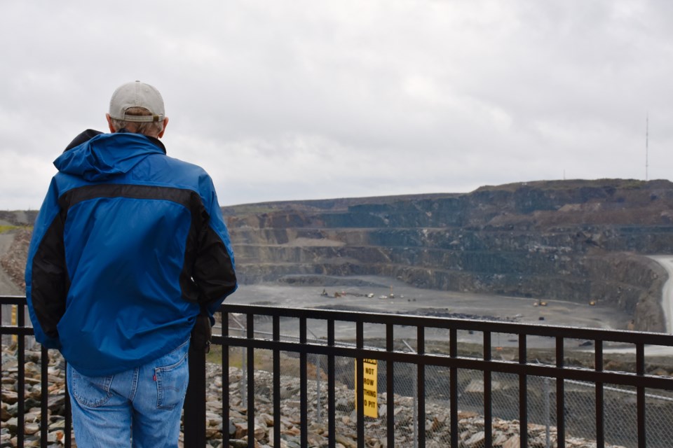 The Hollinger Open Pit Lookout will be open annually from June 1 to Sept. 30. It's open seven days a week from 8 a.m. - 8 p.m. Visitors will be asked to briefly leave for blasting periods.