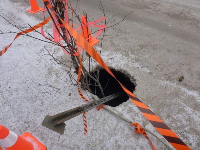 Papakomeka Road is temporarily closed for emergency culvert repairs. Ministry of Natural Resources and Forestry photo