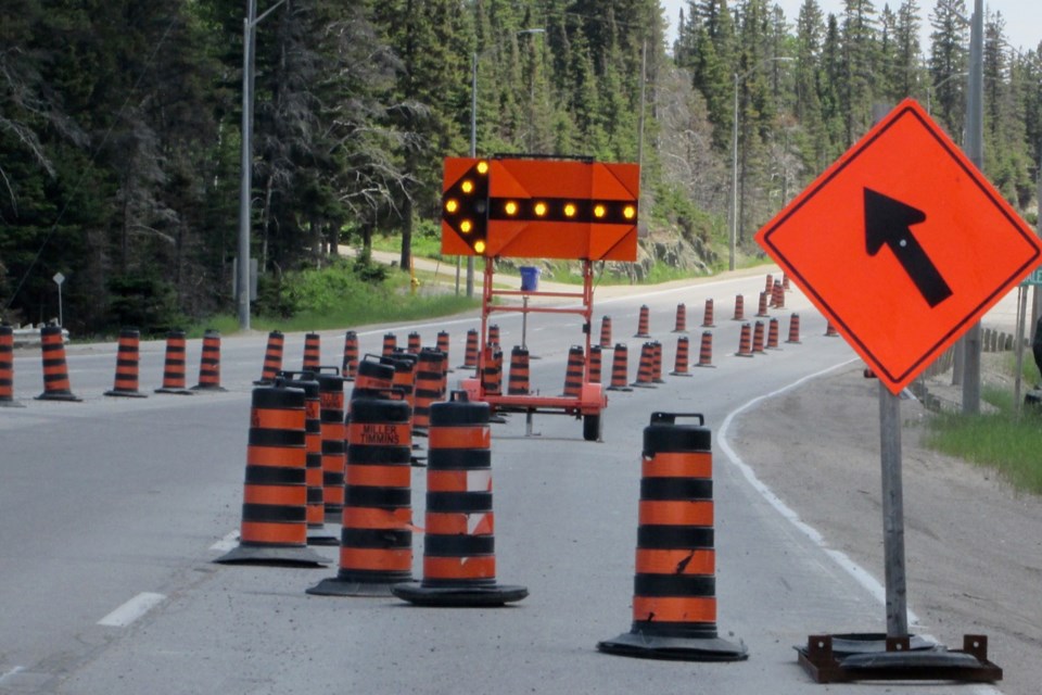 Summer is highway construction season across Saskatchewan, bringing lane closures and speed reductions.  Picture from Timmins Today