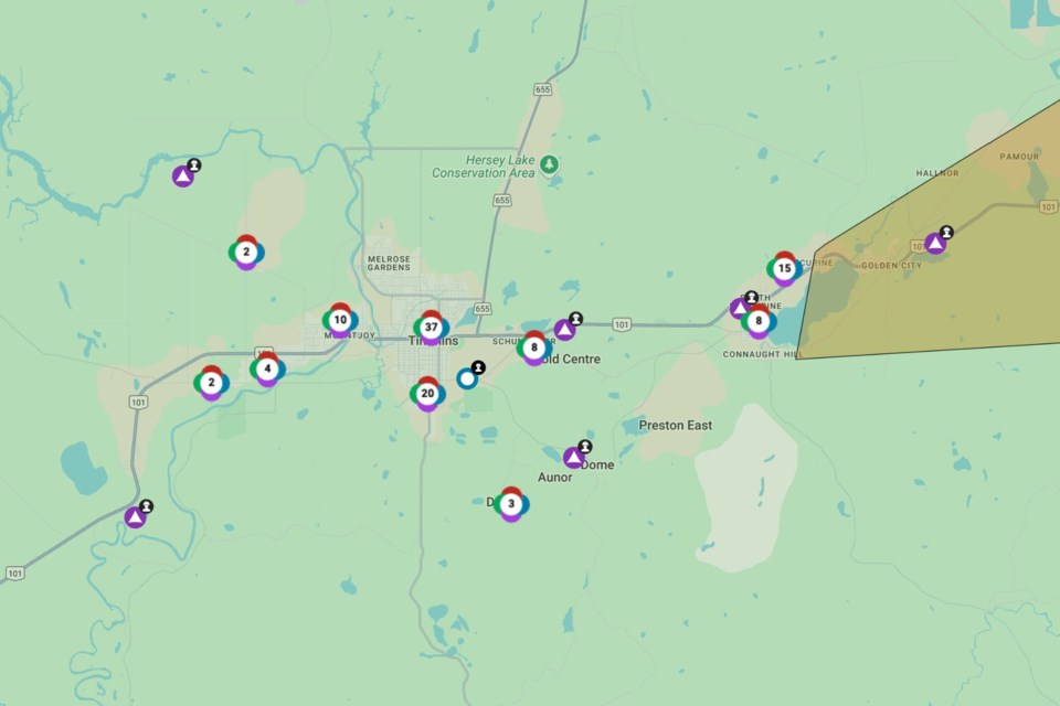 35K Hydro One customers in Timmins, Kapuskasing areas without power