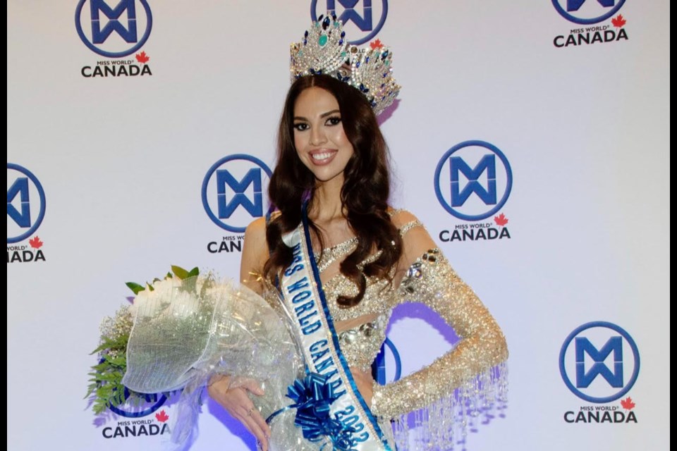 Emma Morrison of Chapleau Cree First Nation was crowned Miss World Canada this weekend.