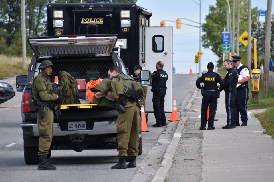Timmins Police and OPP are working together on the incident. Maija Hoggett/TimminsToday