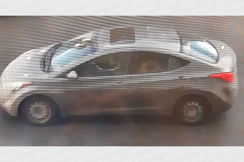Timmins Police are looking for the public's help to identify the car involved in a crash on Feb. 8.