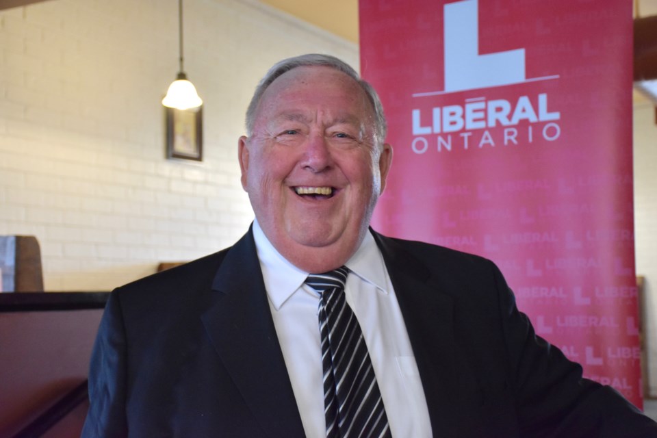 Mickey Auger has been acclaimed as the Timmins Liberal candidate for the June 7 election. Maija Hoggett/TimminsToday