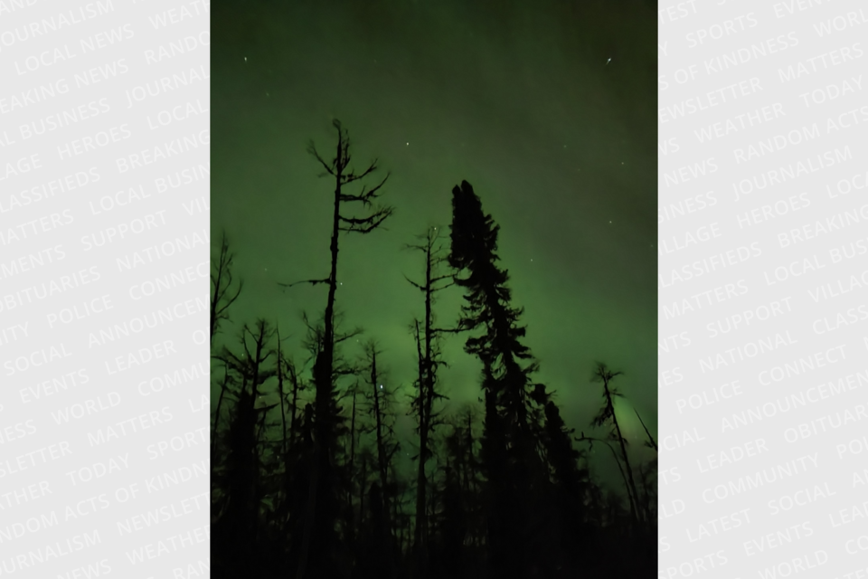 Photos: Intense aurora borealis lights up northern skies - Sudbury News