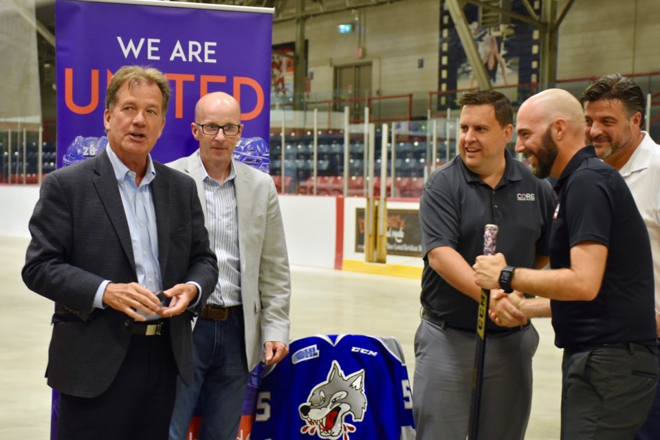 A pre-season hockey game will see the Memorial Cup champions, the Rouyn-Noranda Huskies, play the Sudbury Wolves once again this year in Timmins. Maija Hoggett/TimminsToday