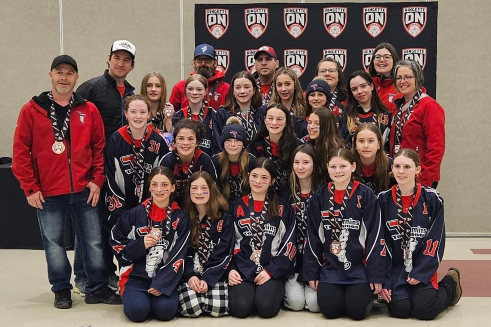 U14 team skates away from provincials with hardware
