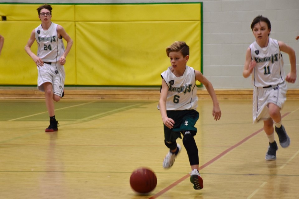 The 6th Annual Rebels Classic Basketball Tournament was held for Grade 7/8 students at Roland Michener on March 6. The tournament featured 12 teams from Timmins-area schools playing in recreational and competitive divisions. Maija Hoggett/TimminsToday