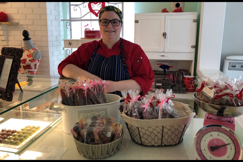 Brianna Demers is the owner of Just Beecause Chocolates and Confections in Timmins. She became interested in baking and cooking while growing up in Porcupine. Wayne Snider for TimminsToday