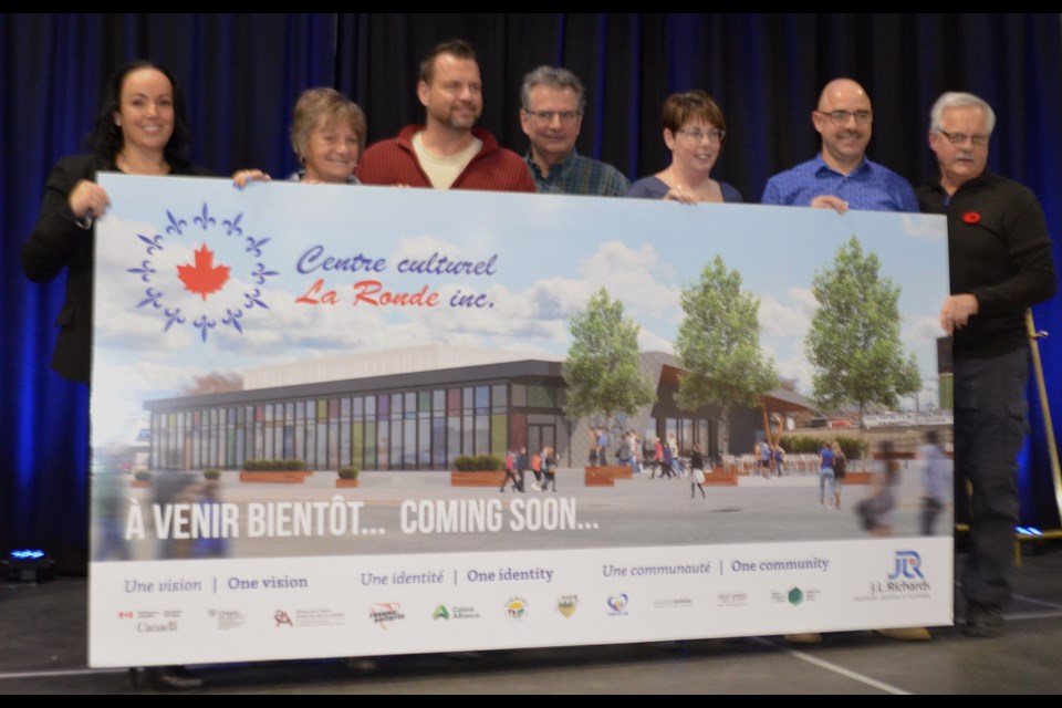 La Ronde Culturel Centre unveiled the design for its new building at the organization's annual general meeting Tuesday night. Wayne Snider for TimminsToday