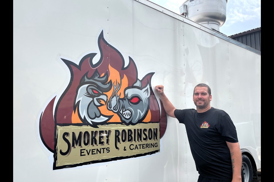 Bryan Robinson, owner of Smokey Robinson BBQ, has had a busy summer serving up scratch-made barbecue at Full Beard, Rock on the River and also catering.