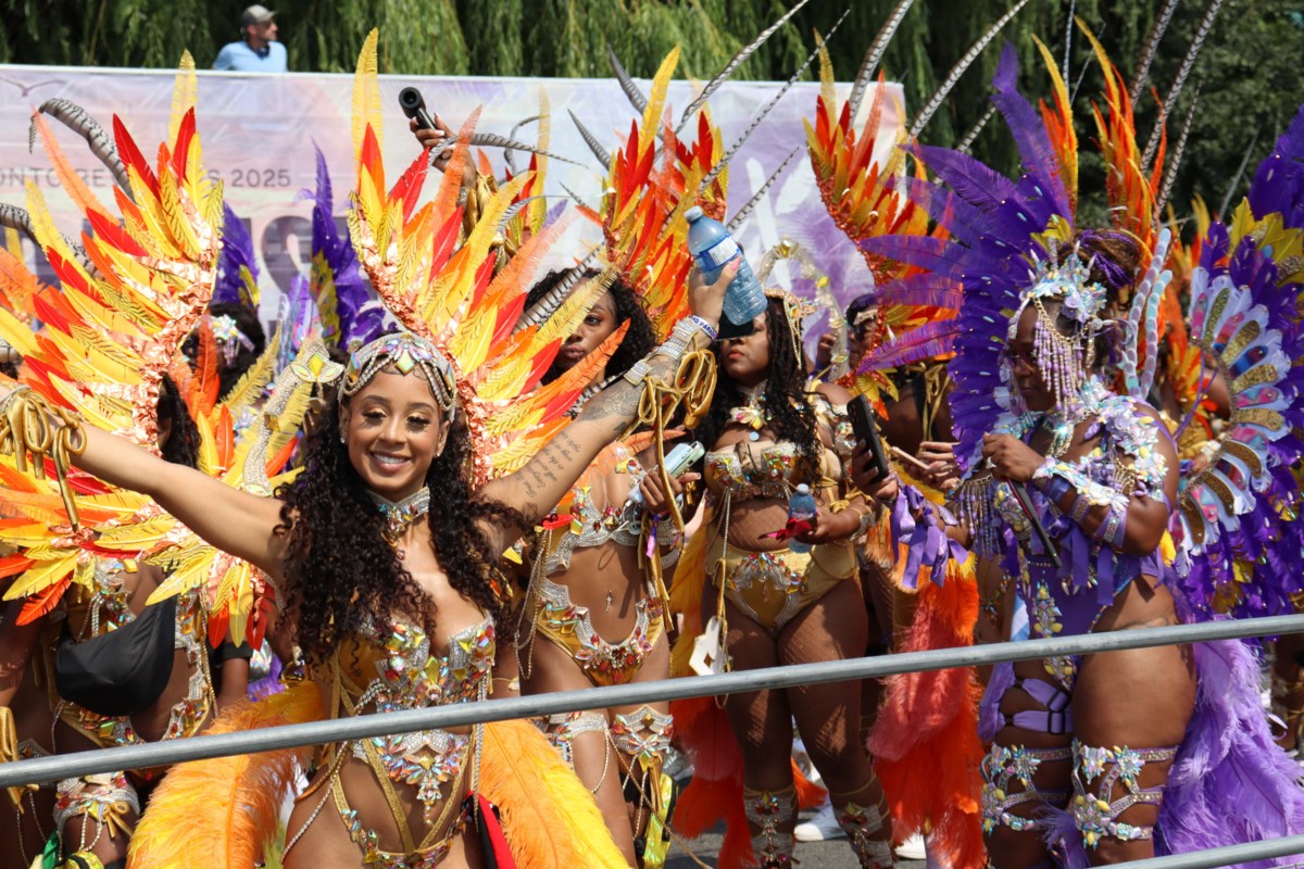 GALLERY: Caribbean Carnival parade masqueraders dazzle in feathered, bejewelled costumes