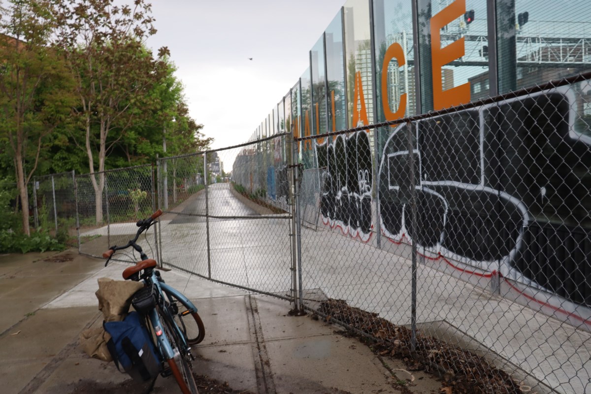Delayed reopening of West Toronto Railpath has some local businesses bleeding sales