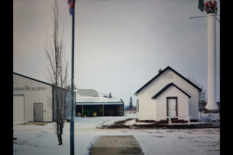 The Canadian Tractor Museum is home now for the school, but it is the treasure of Friends of the Vermillion Spring School Society. Photo supplied.